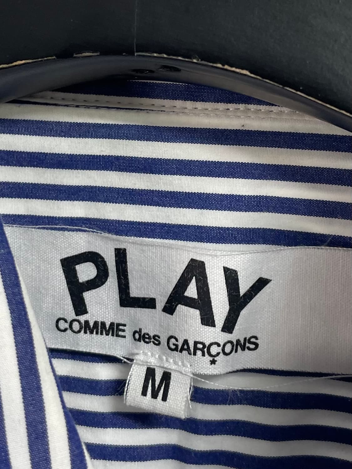 꼼데가르송 우먼스 스트라이프 셔츠 (on.565) 상품이미지4