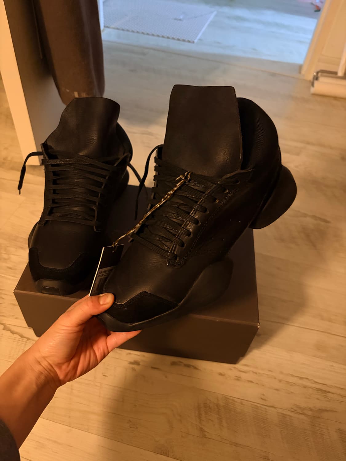 [US 6.5]릭오웬스 아디다스 릭디다스 신발 상품이미지1