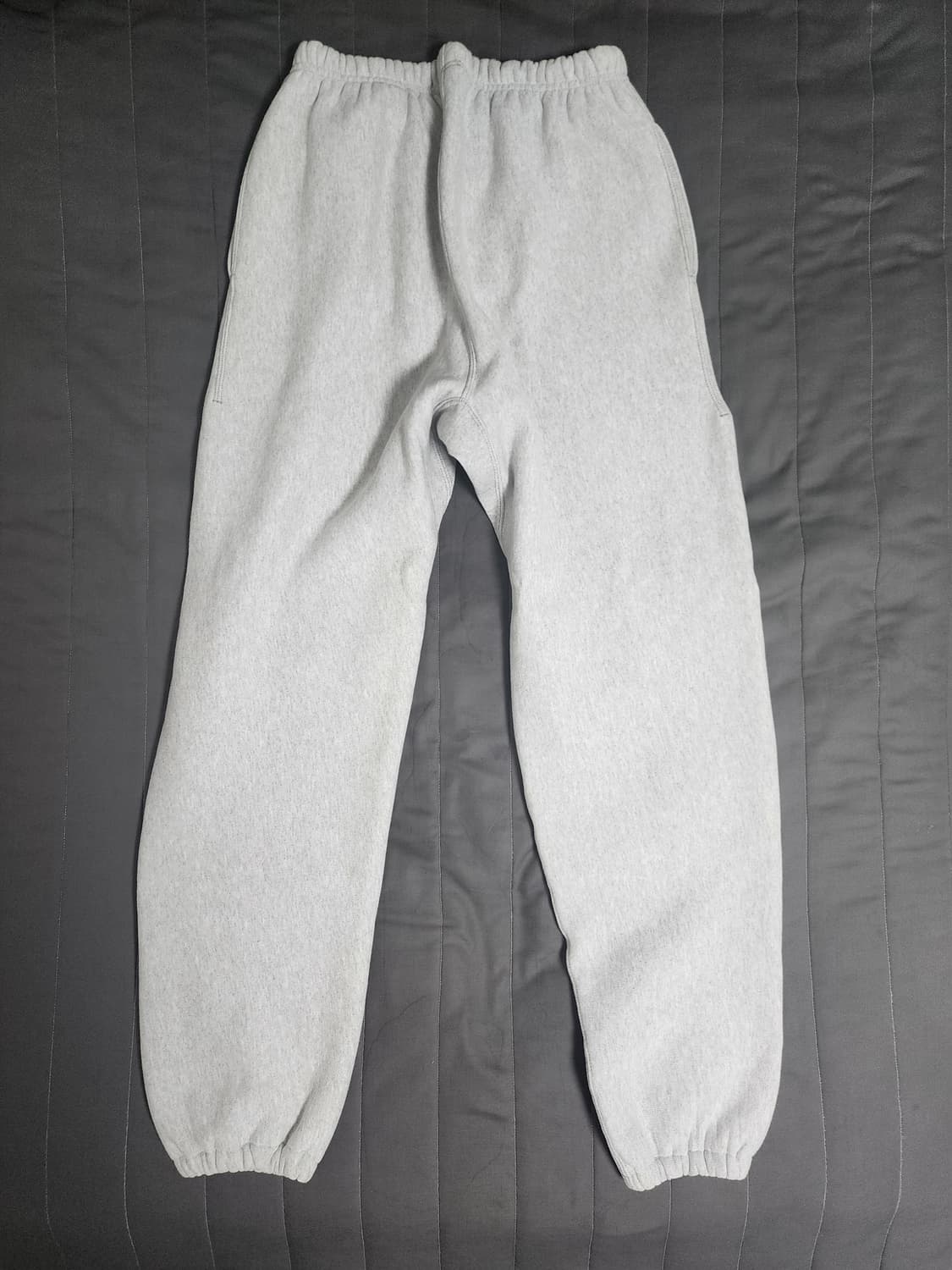 새제품급 L) 캠버 크로스니트 스웻 팬츠 헤더그레이 상품이미지7