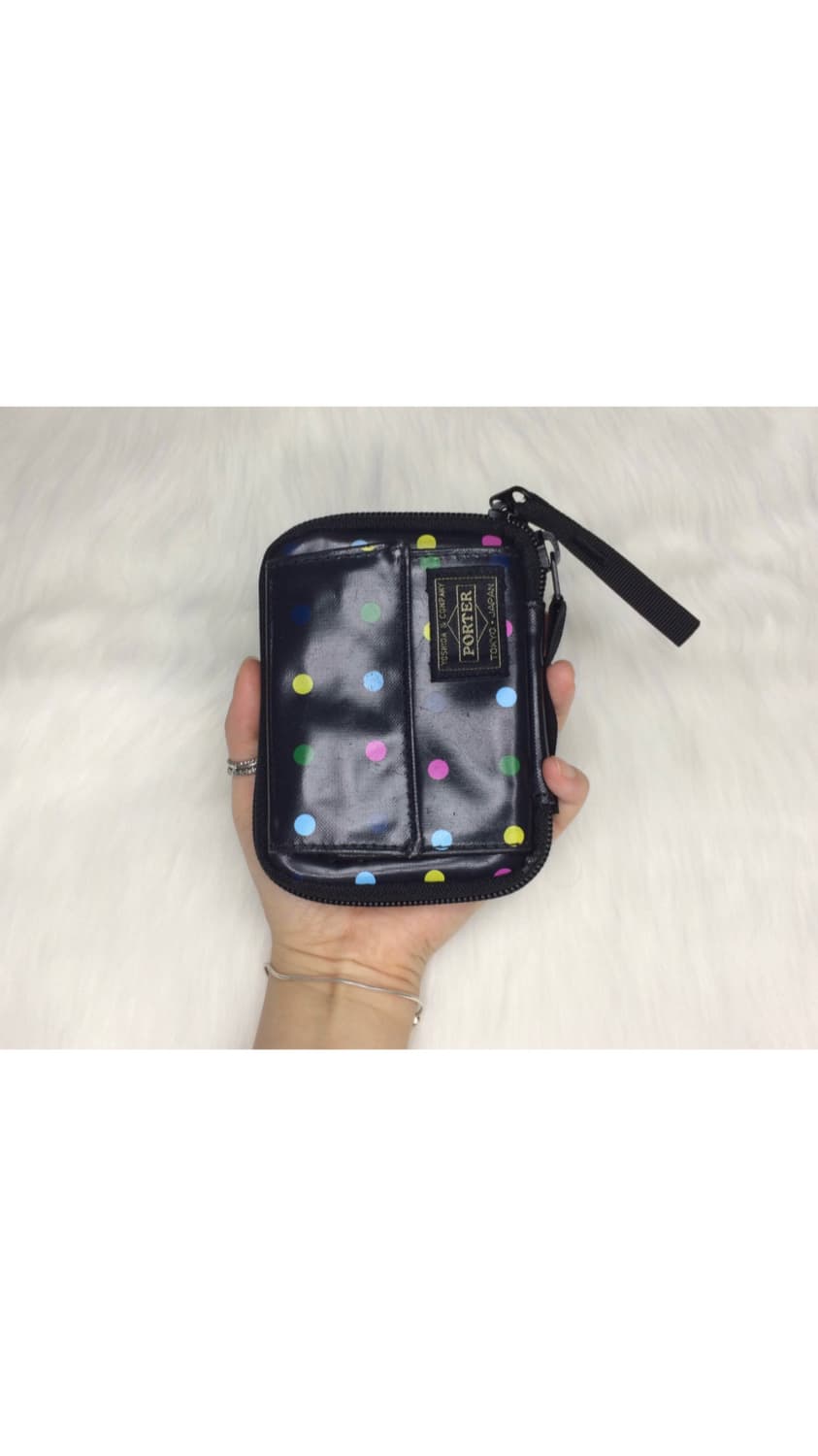 Porter 포터 컬러풀 도트 땡땡이 지갑 상품이미지1