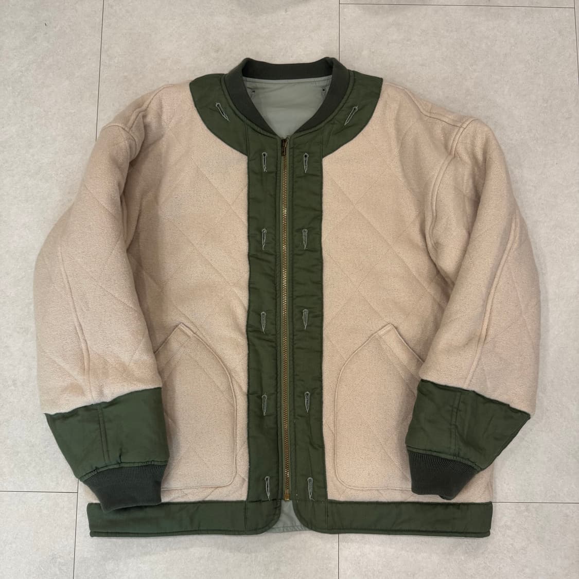 카키스 필드 라이너 자켓 그린 라지 상품이미지1