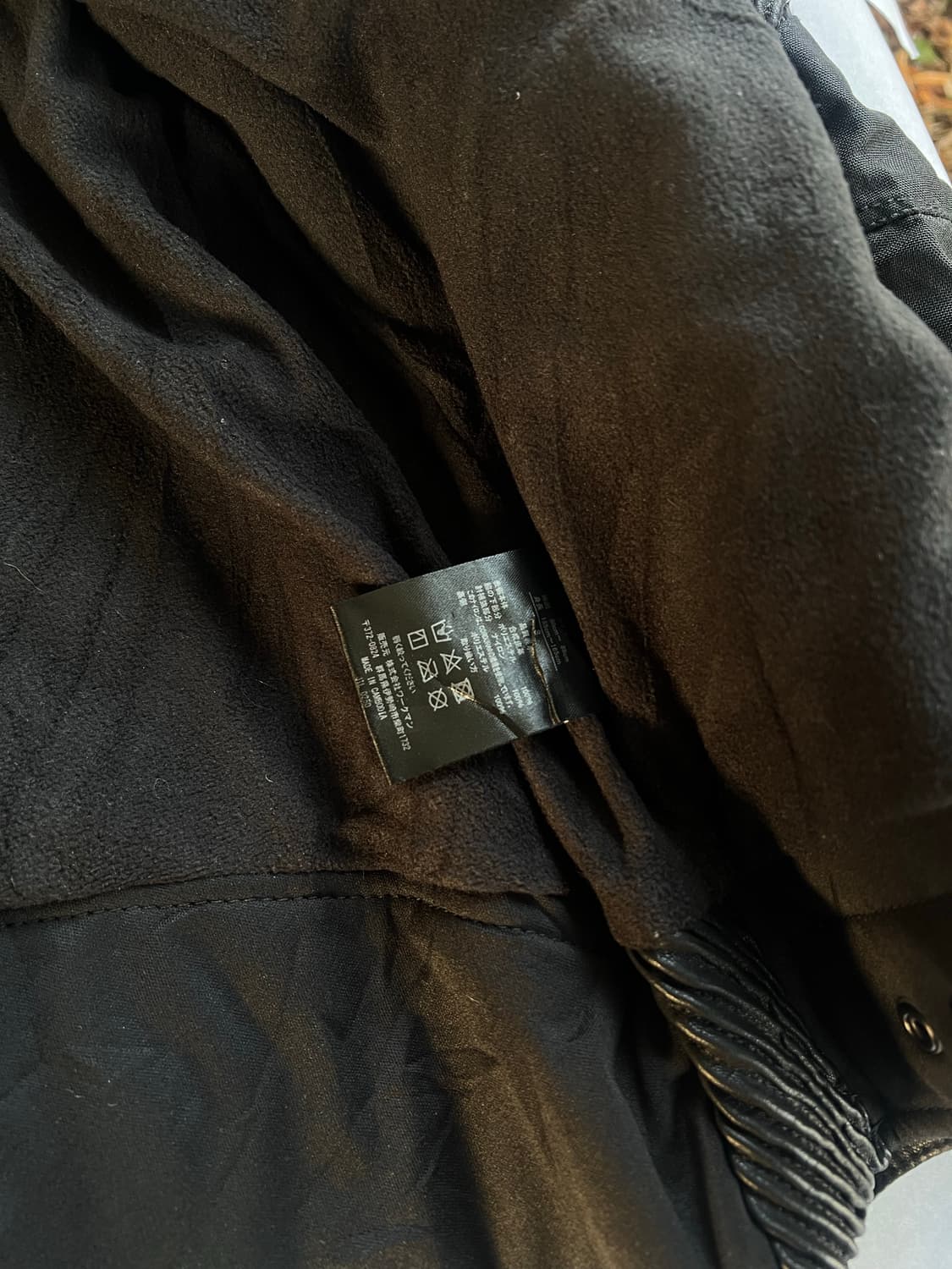 biker leather jacket 상품이미지5