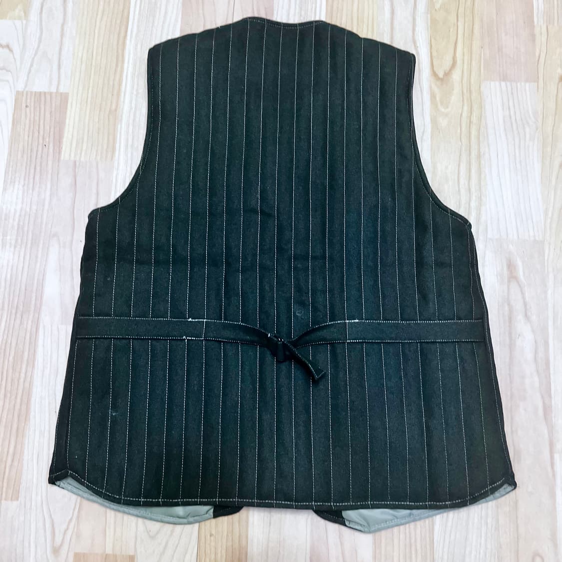 (XL) 프리즘웍스 퀄티드 트윌 베스트 카키 상품이미지2