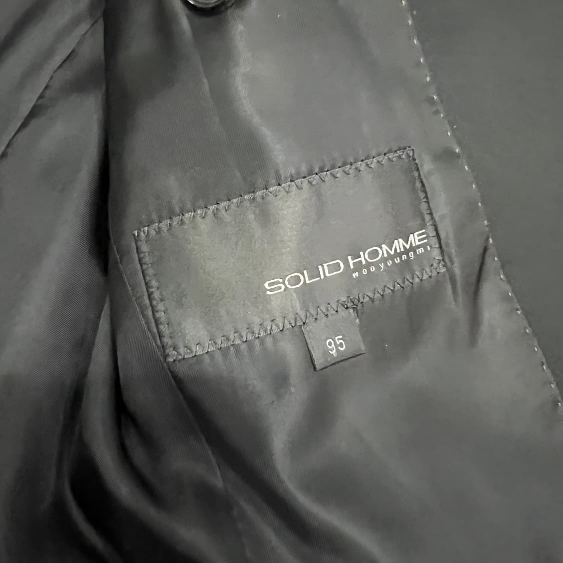 95) 솔리드 옴므 캐주얼자켓 마이 블레이저 우영미 자켓 상품이미지6