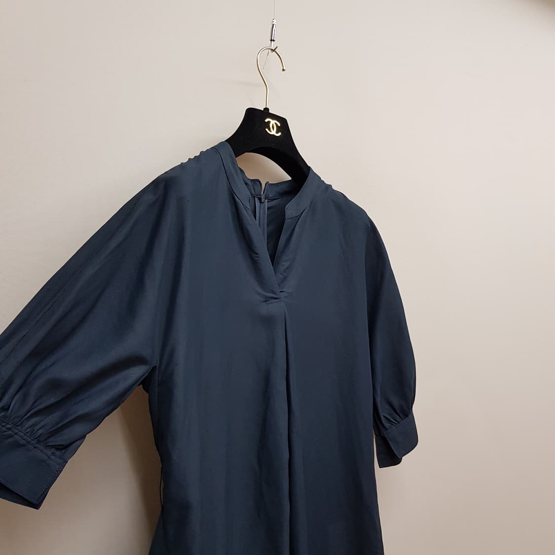 구호 KUHO  미니멀 반팔 롱 원피스 XS사이즈 상품이미지3