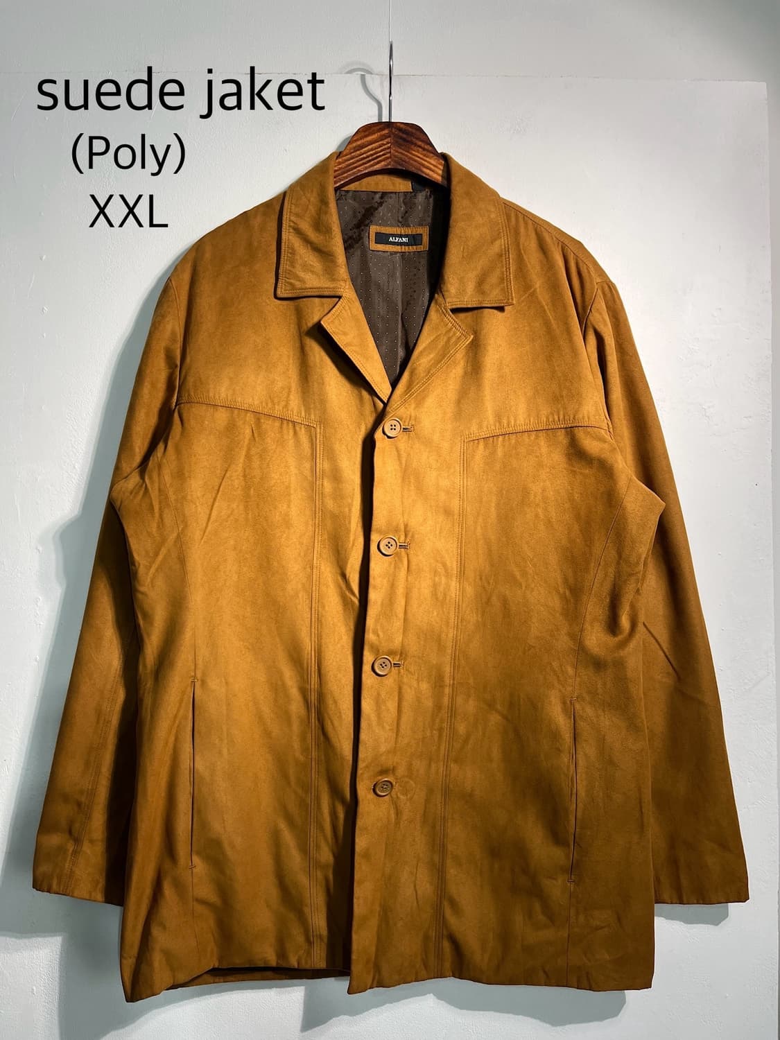 Alfani 인조 스웨이드 자켓 XXL 상품이미지1