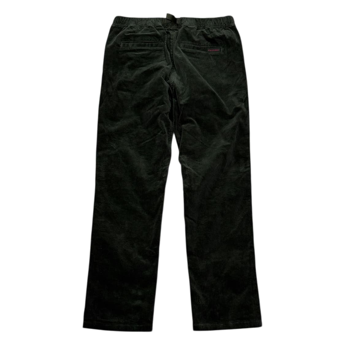 그라미치 벨트 코듀로이 테이퍼드 팬츠 바지 올리브 그린 카키 L 상품이미지3