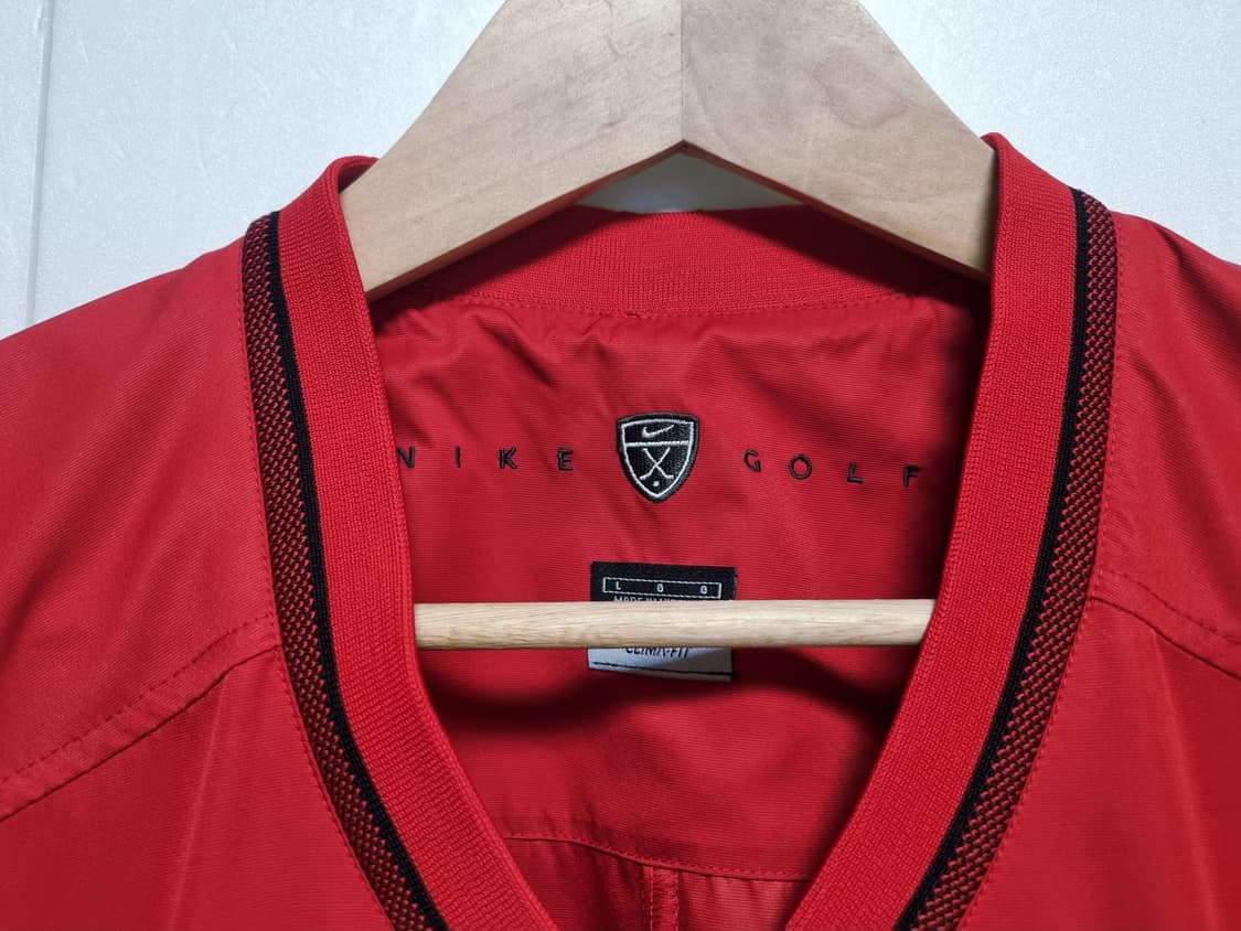 남성 레어 나이키 골프 빈티지 구형 암 스우시 웜업 우븐 바람막이 상품이미지6
