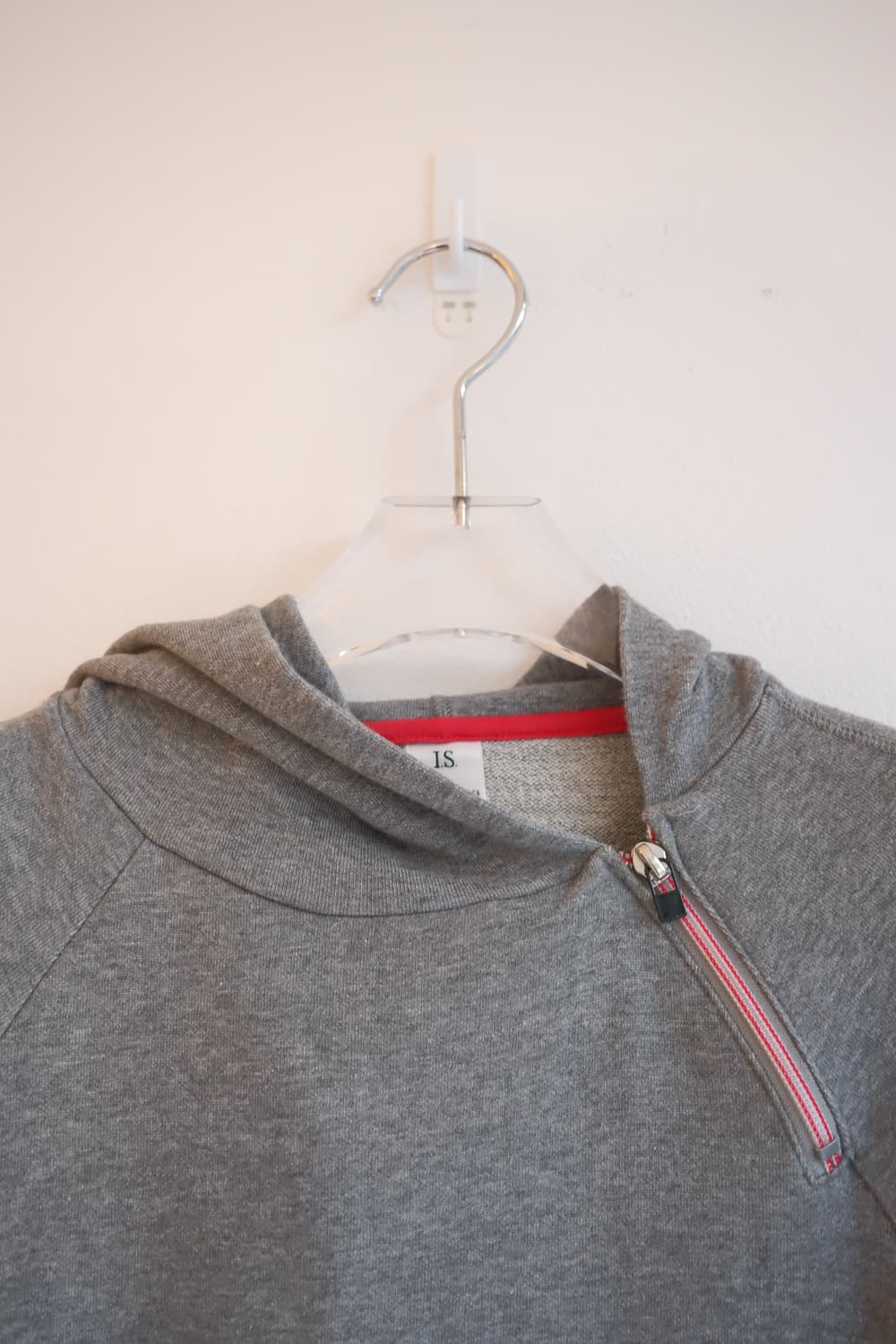 Asymmetric zipper hoodie  상품이미지2