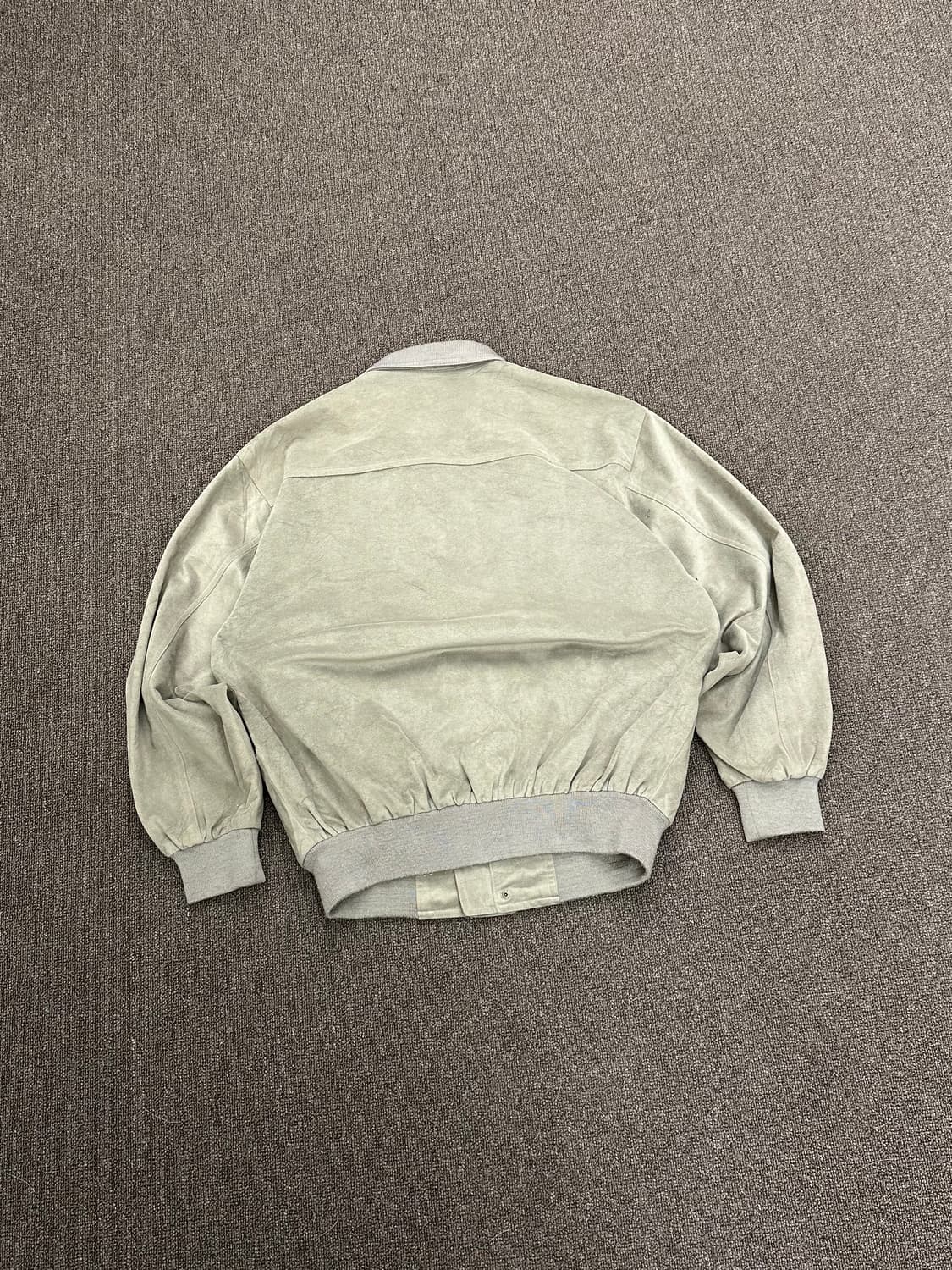 XL)Vintage Club 빈티지 벨벳 블루종 상품이미지6