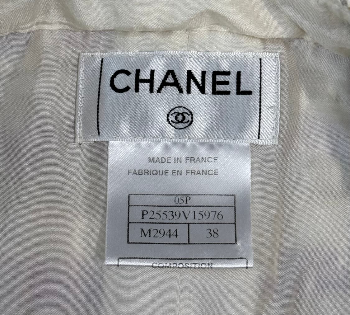 샤넬 파스텔 믹스 트위드 스커트 상품이미지5