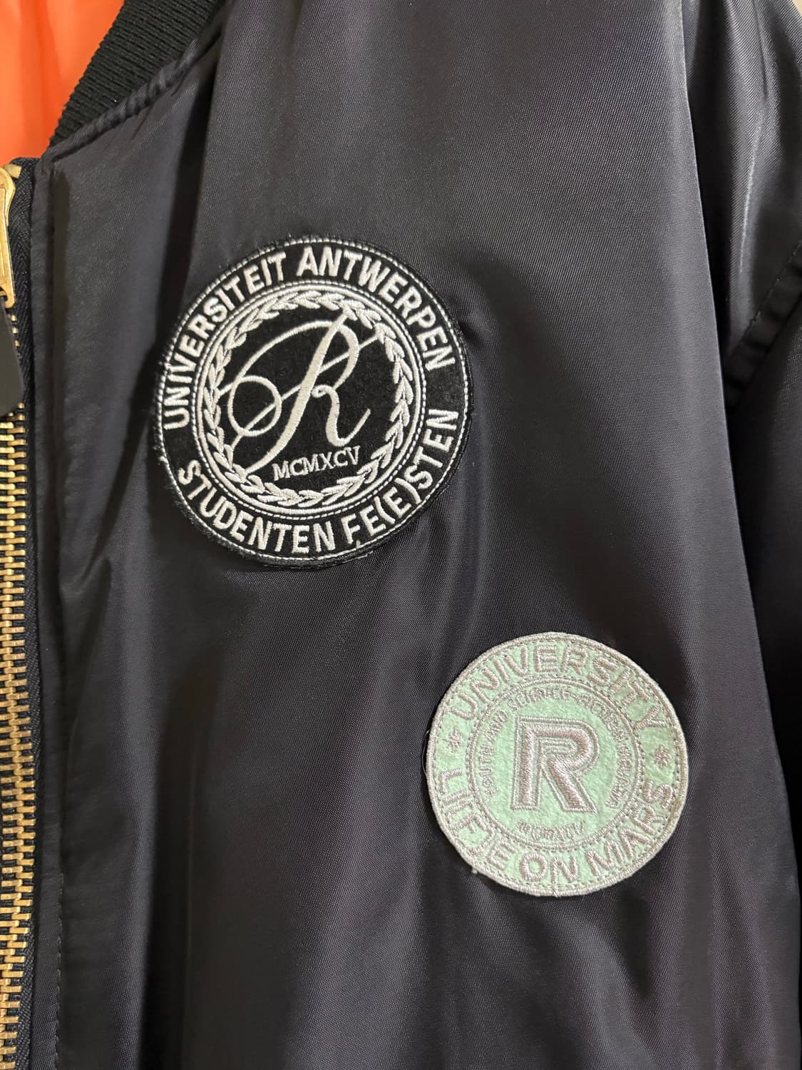 라프시몬스 아카이브 리덕스 패치 봄버 상품이미지5