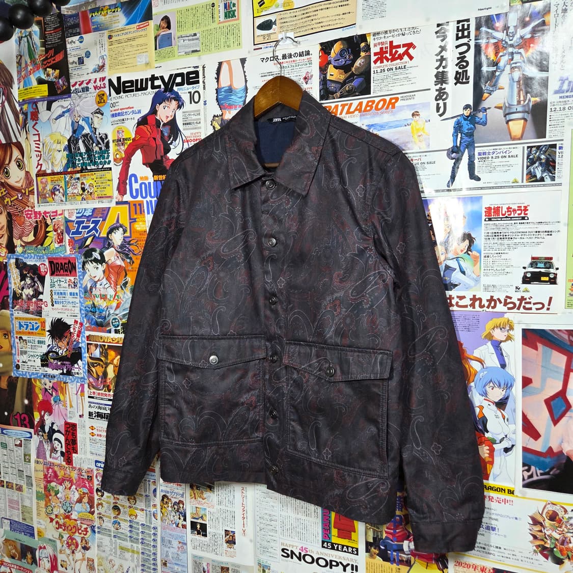 자라 에스닉 패턴 코팅 코튼 트러거 자켓정핏ㅇ 상품이미지2