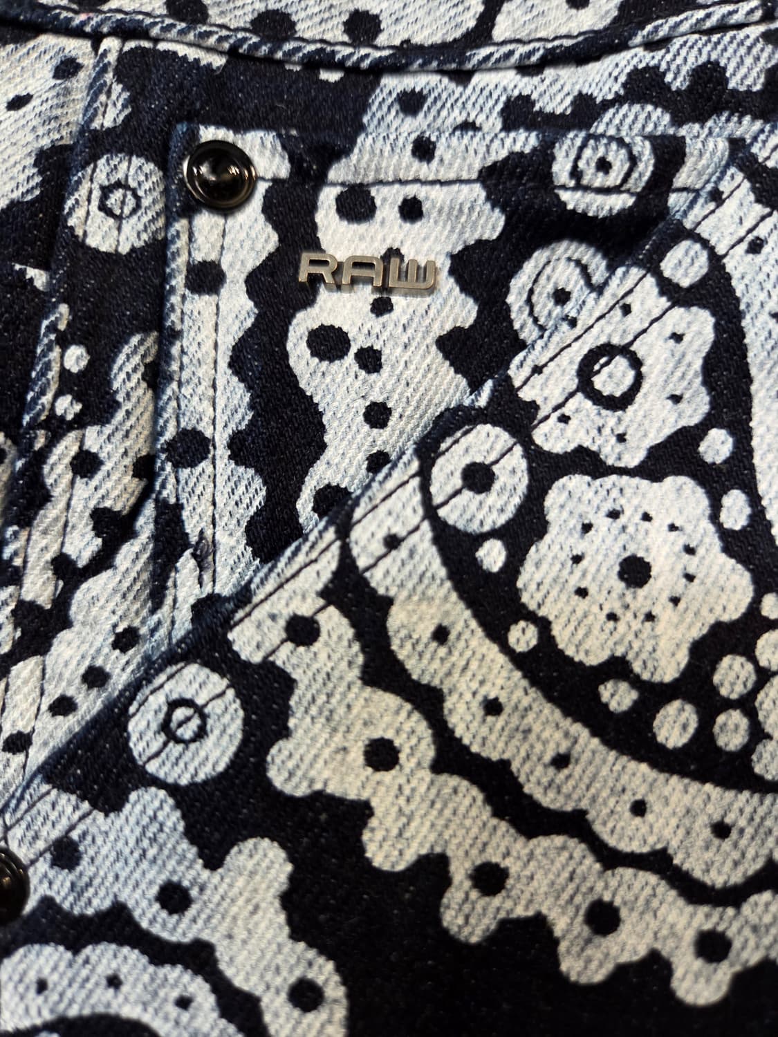 G-STAR RAW 페이즐리 패턴 바지(W26/L30) 상품이미지4