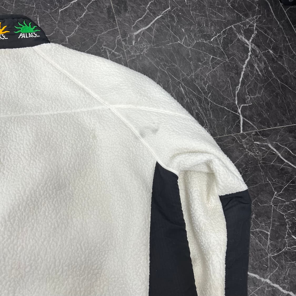 팔라스 Polartec go-go 플리스 집업 자켓 화이트 블랙 상품이미지10