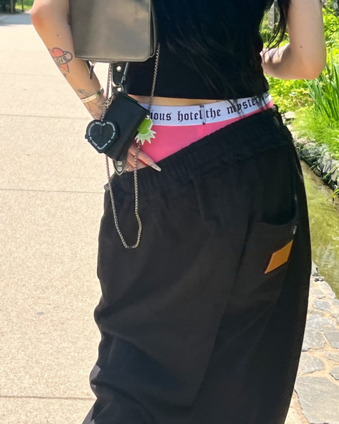 더미스테리어스호텔 드로즈 핑크 M / 박서 브리프 상품이미지7