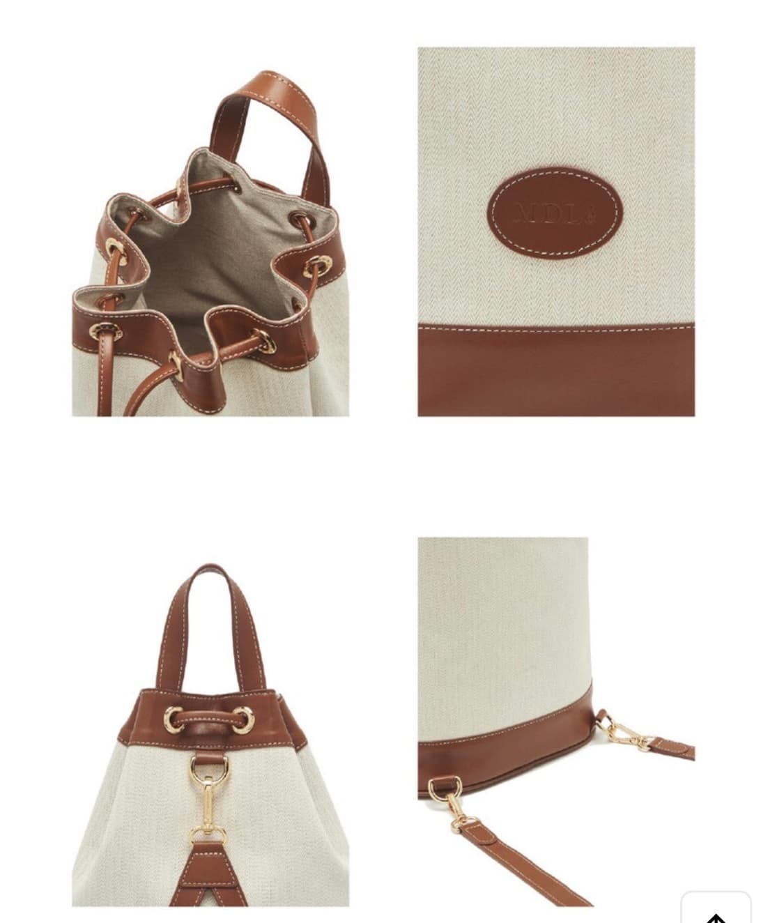 마지셔우드 JOY BACKPACK_brown 상품이미지5