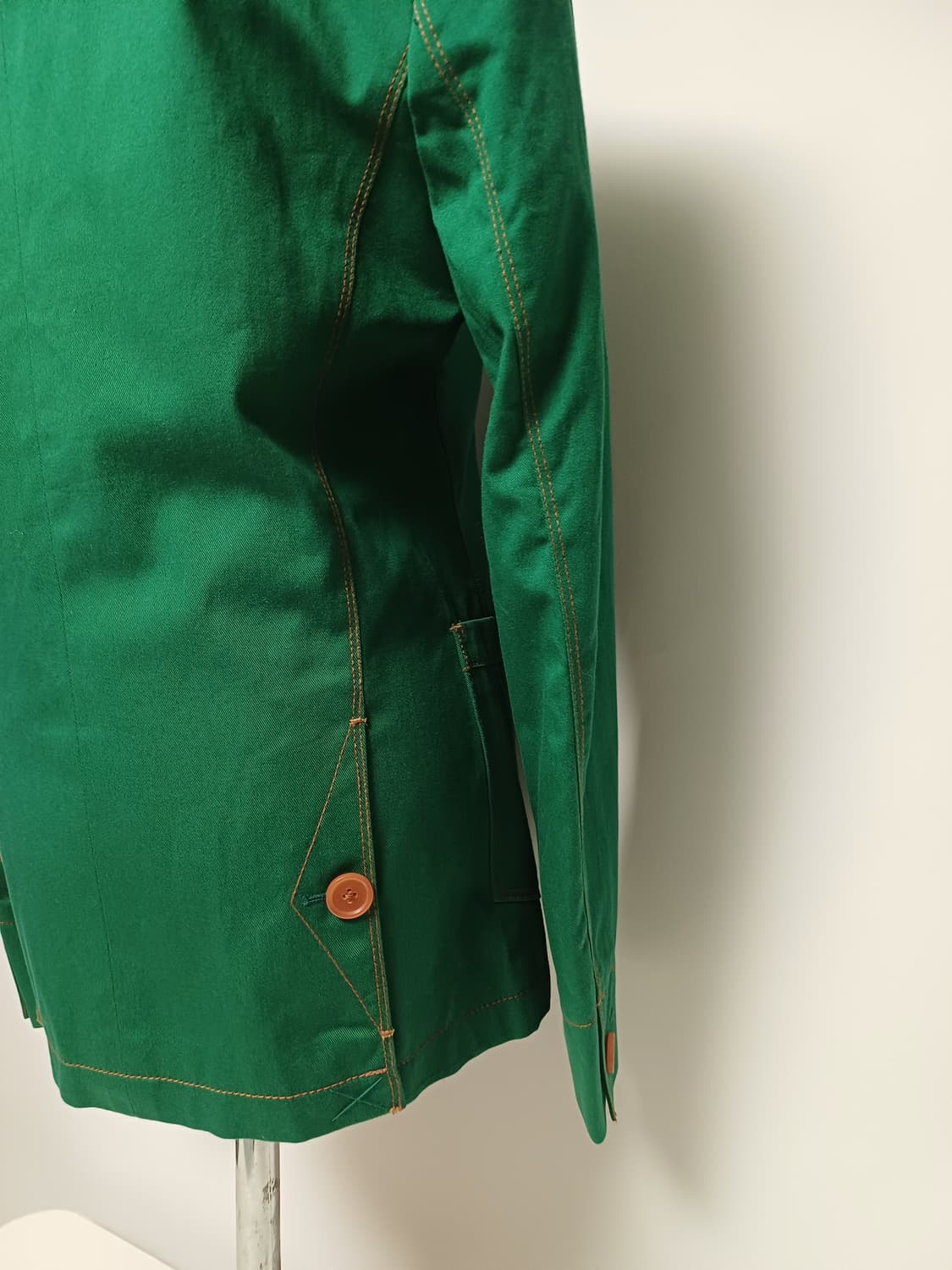 ASK ENQUIRED 브리티시 캐주얼 그린 자켓 (새상품급) 상품이미지6