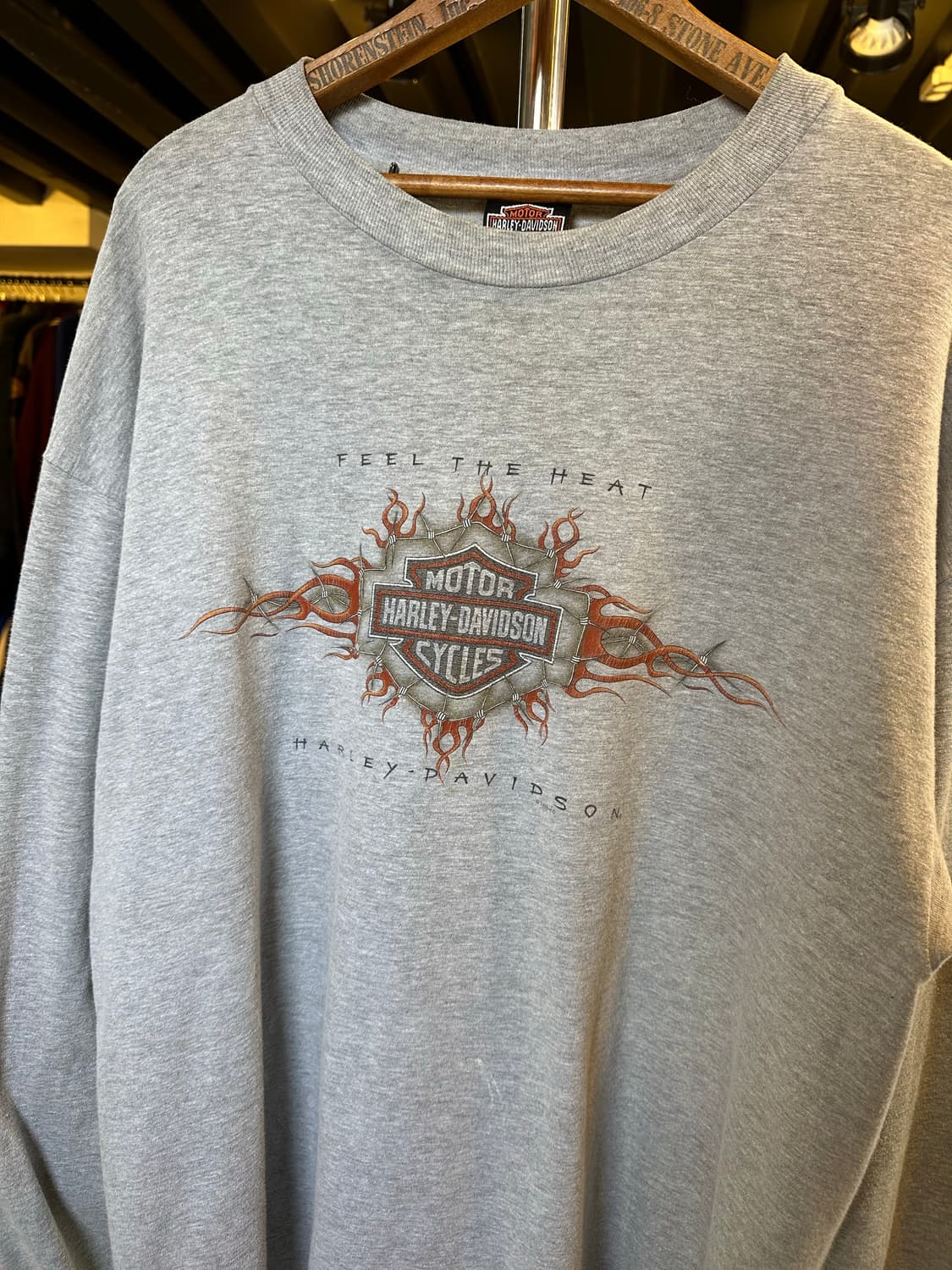 90s 할리데이비슨 프린팅 롱슬리브 티셔츠 made in usa 상품이미지4
