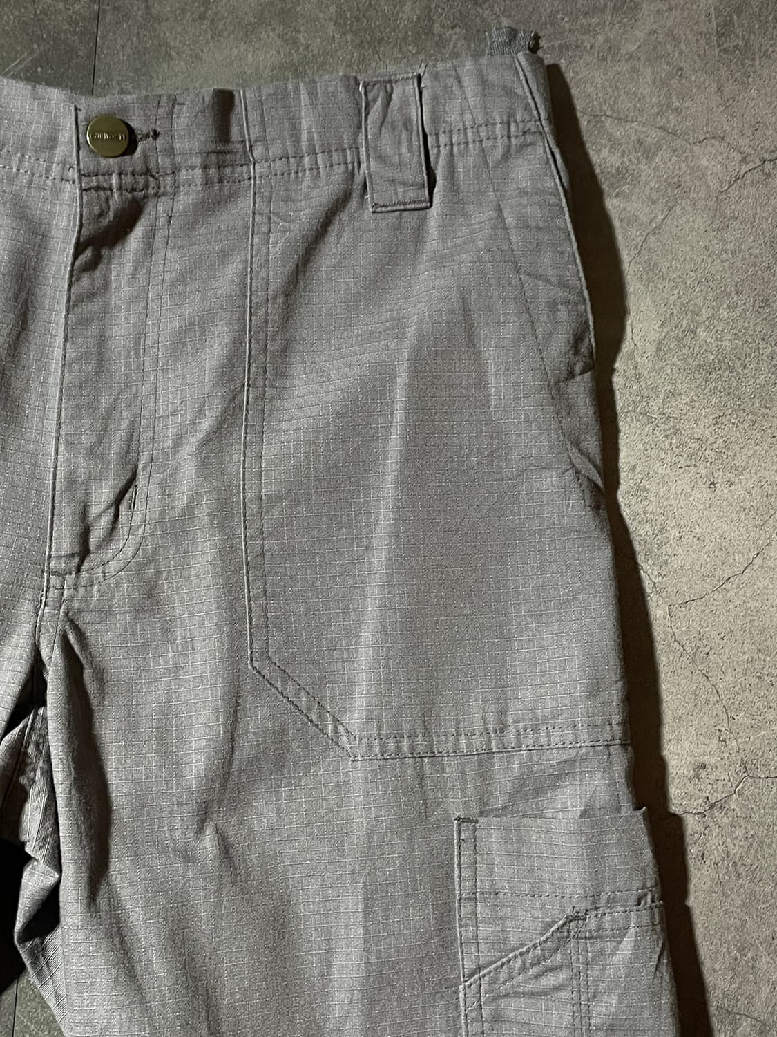 CARHARTT 칼하트 하프밴드 그레이 카고 팬츠 상품이미지4