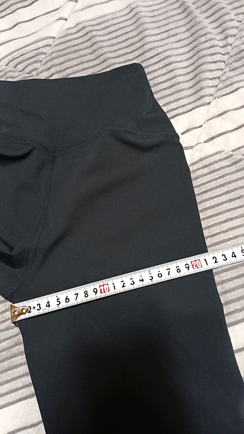 뮬라웨어 미사용 매우미세한약기모 스판팬츠 M 기장94 상품이미지9