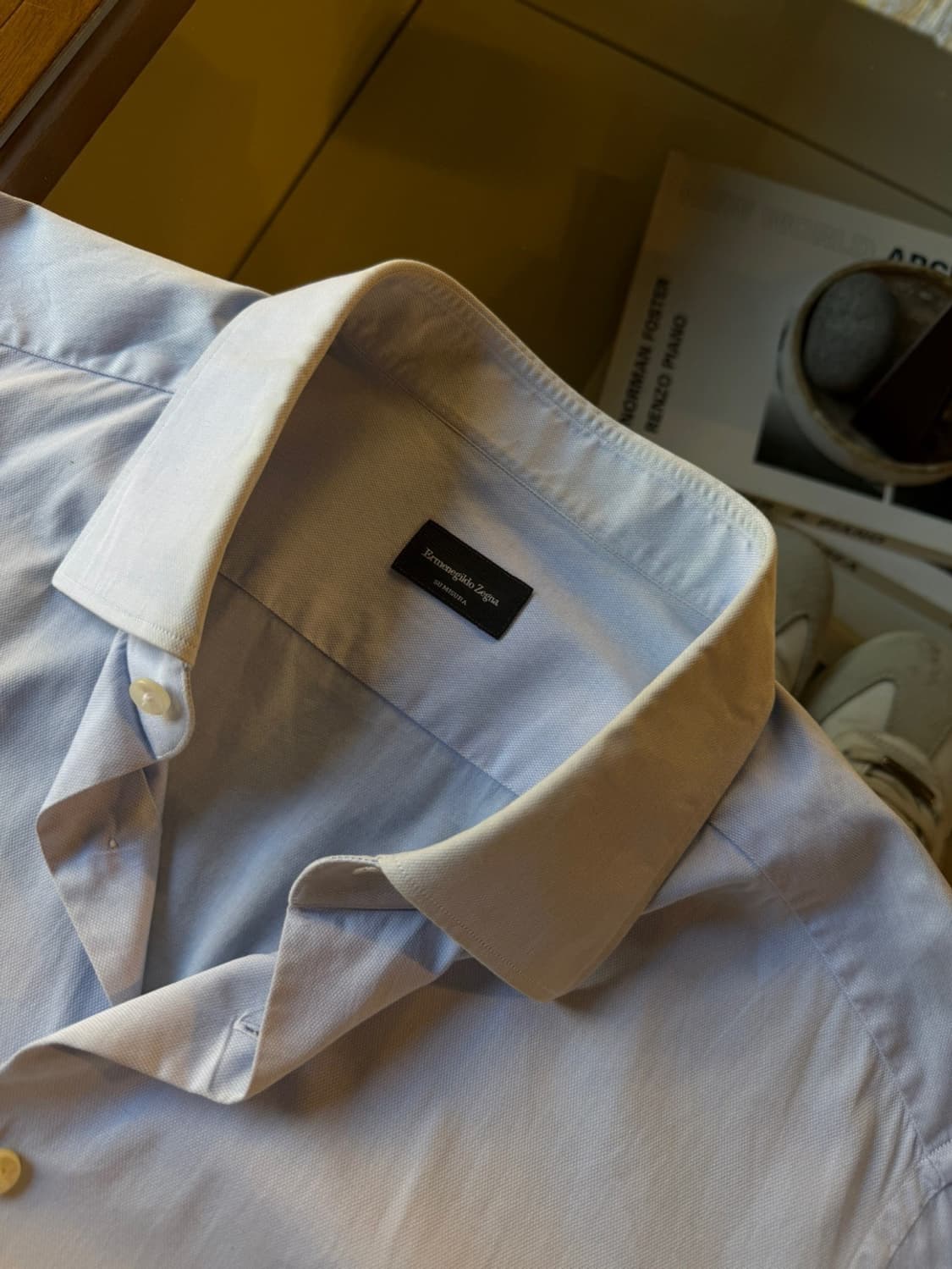 에르메네질도 제냐 수미주라 드레스 셔츠 100 상품이미지8