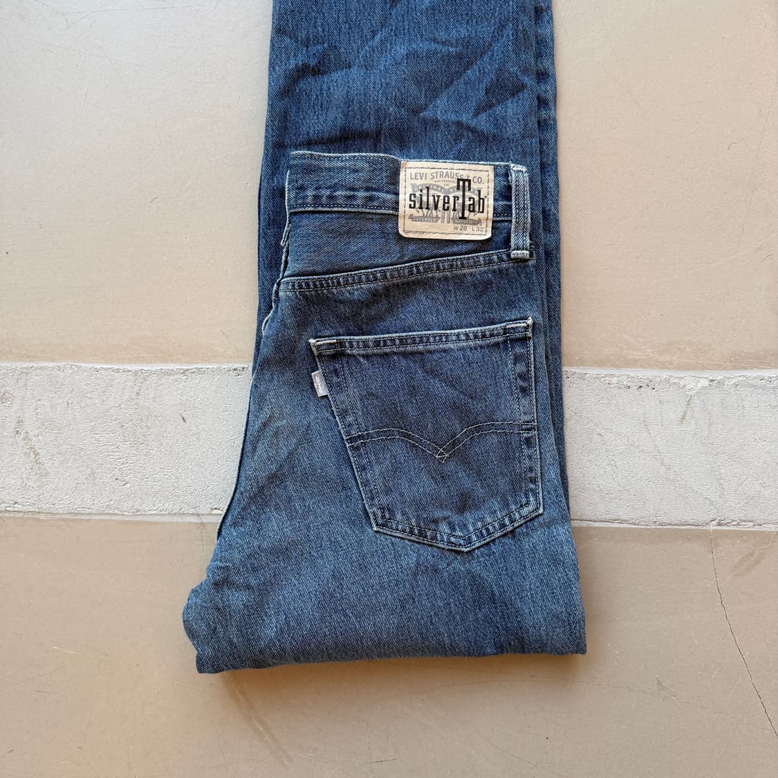 리바이스 실버탭 루즈핏 데님 팬츠 상품이미지1