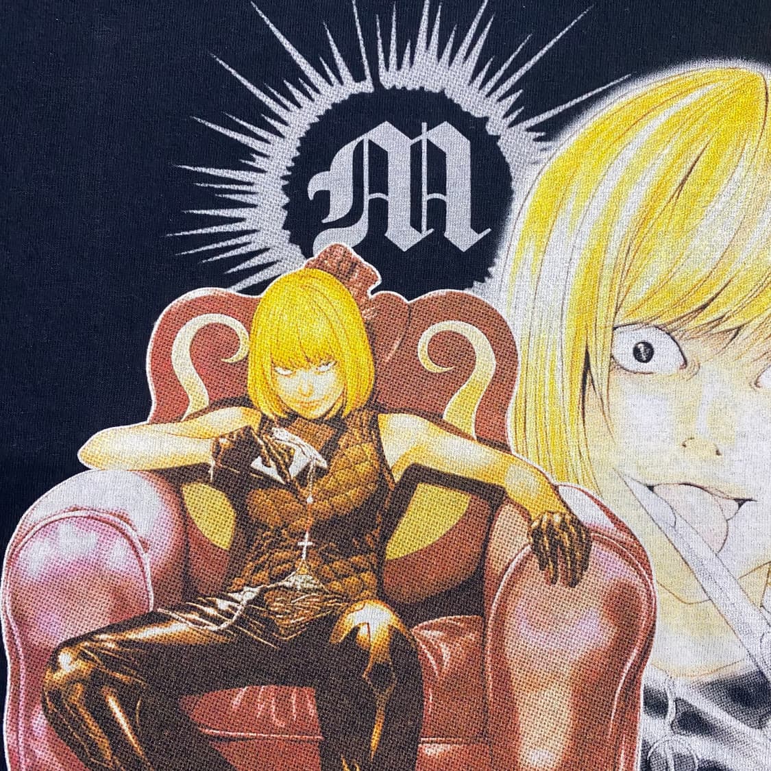 데스노트 멜로 부틀렉 애니메이션 티셔츠 상품이미지5