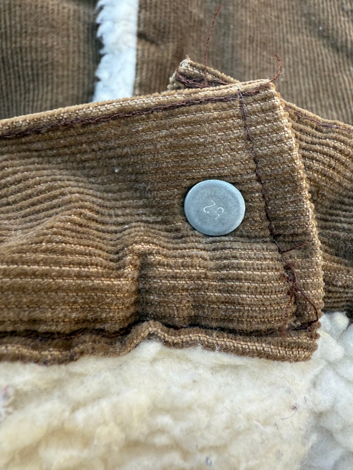 70-80s USA Levis 리바이스 쉐르파 코듀로이 트러커 자켓 상품이미지6