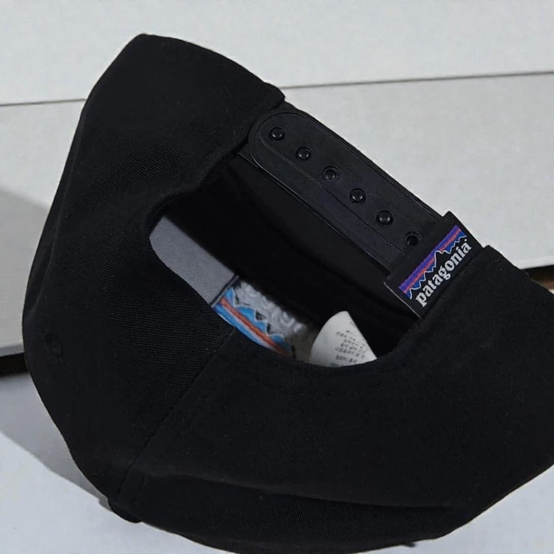 PATAGONIA 파타고니아 P6 볼캡 모자 블랙 프리사이즈 상품이미지3