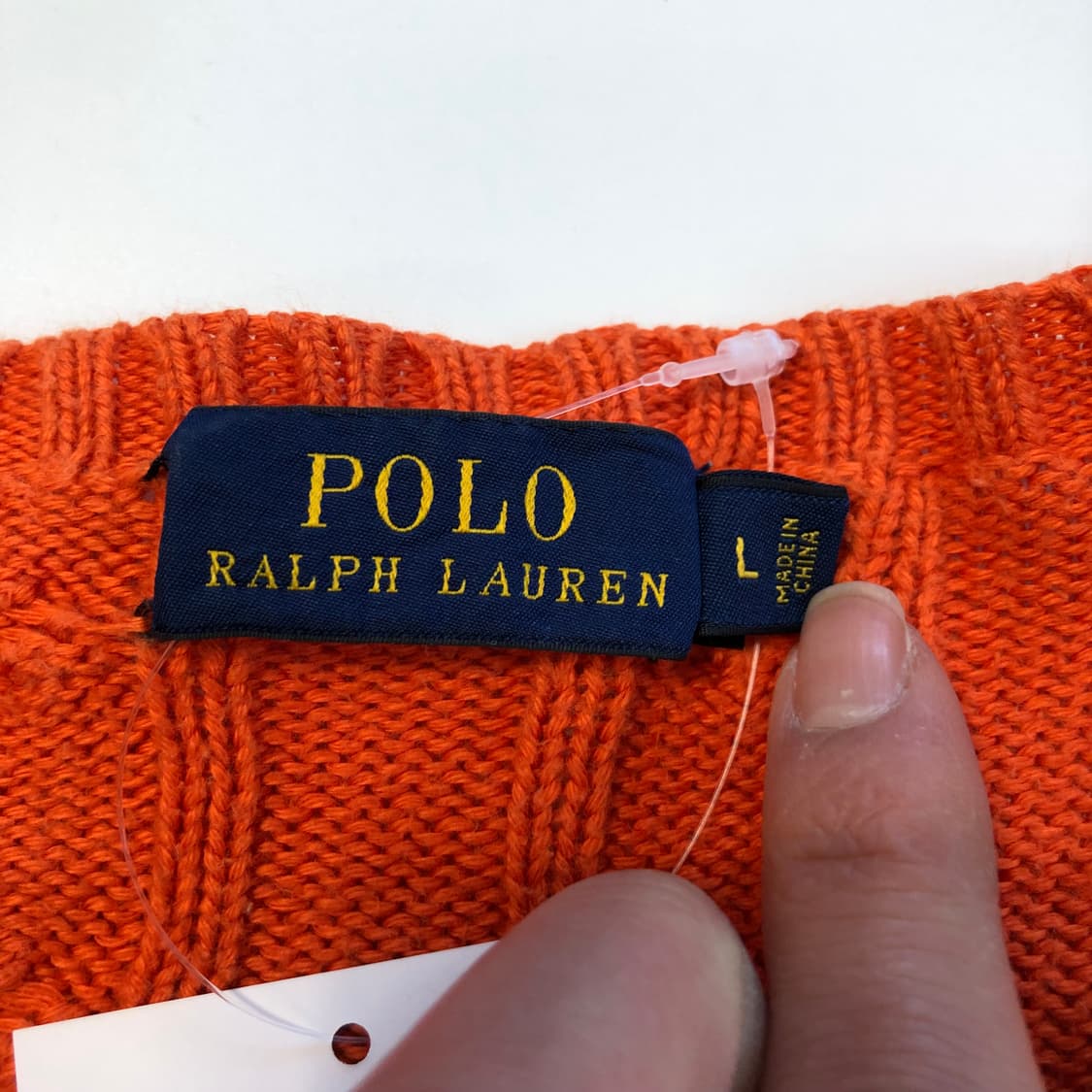 폴로 랄프로렌 꽈배기 니트 상품이미지7