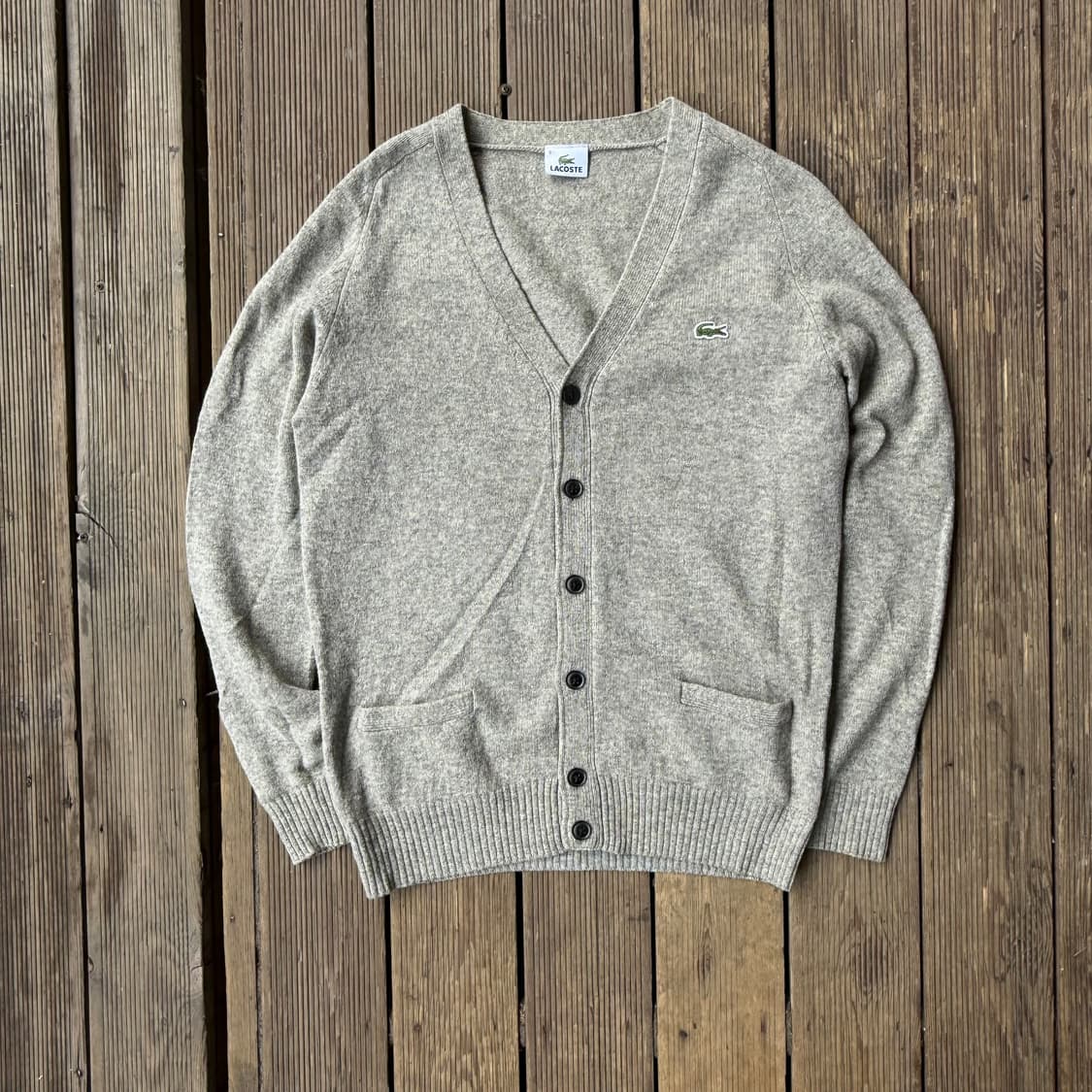 라코스테 가디건 그레이 상품이미지1