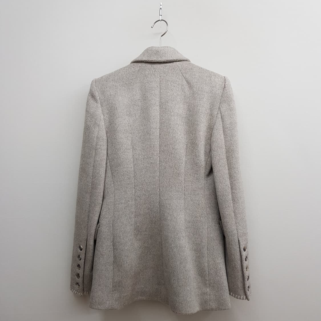 KHAITE 케이트 알파카  버진울 블렌드 더블 브레스티드 자켓 6사이즈 상품이미지5