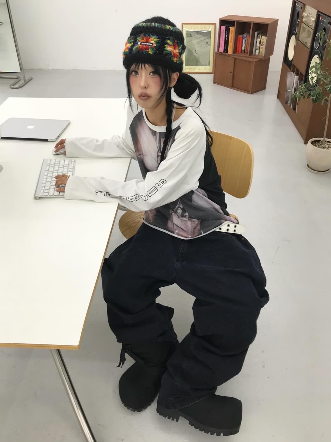 슈프림 기거 래글런 롱슬리브 - 23Fw ( ⭐️레어⭐️ )  상품이미지5