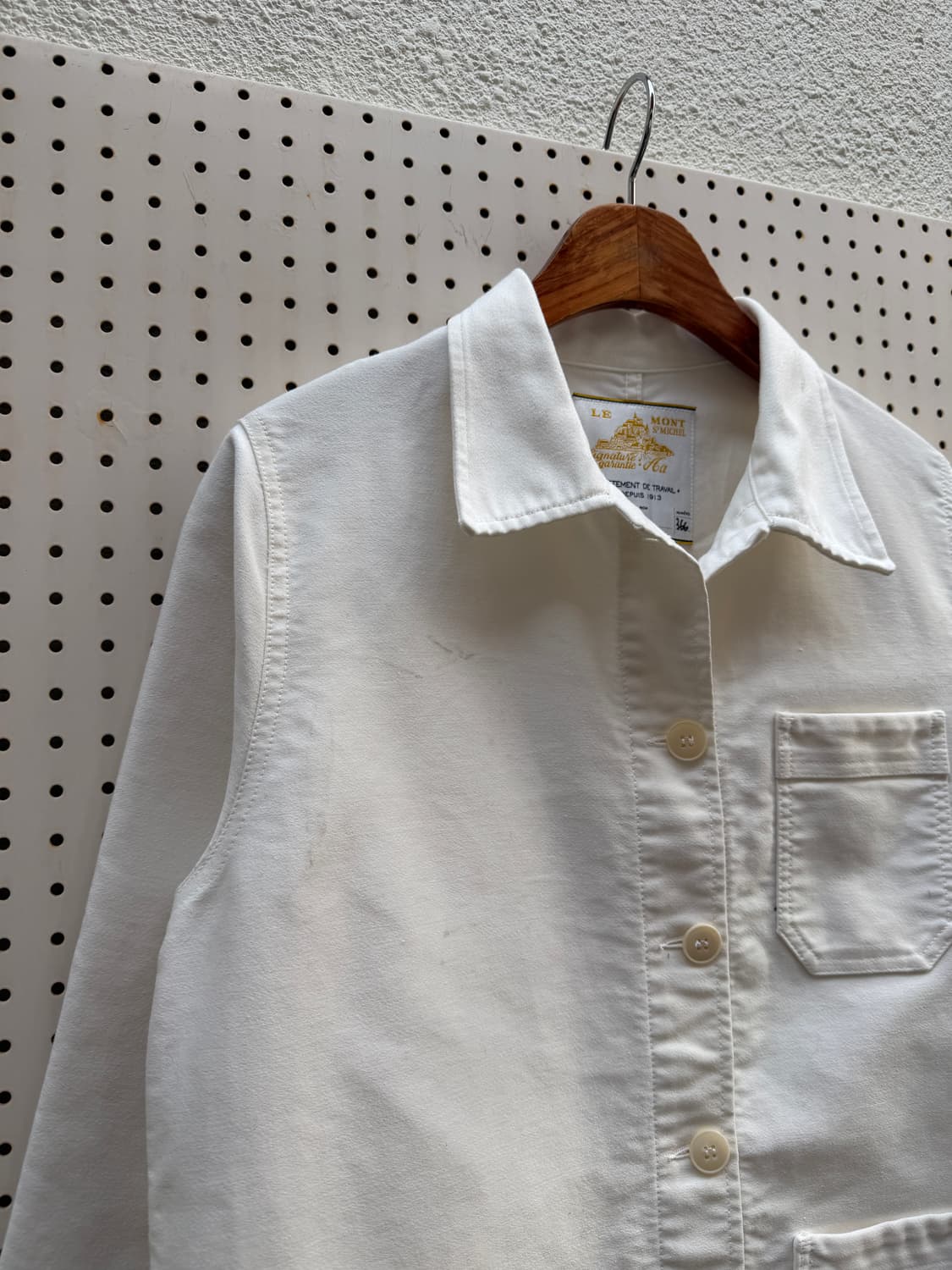 LE MONT SAINT MICHEL MOLESKIN 르몽드미셸워크자켓 상품이미지5