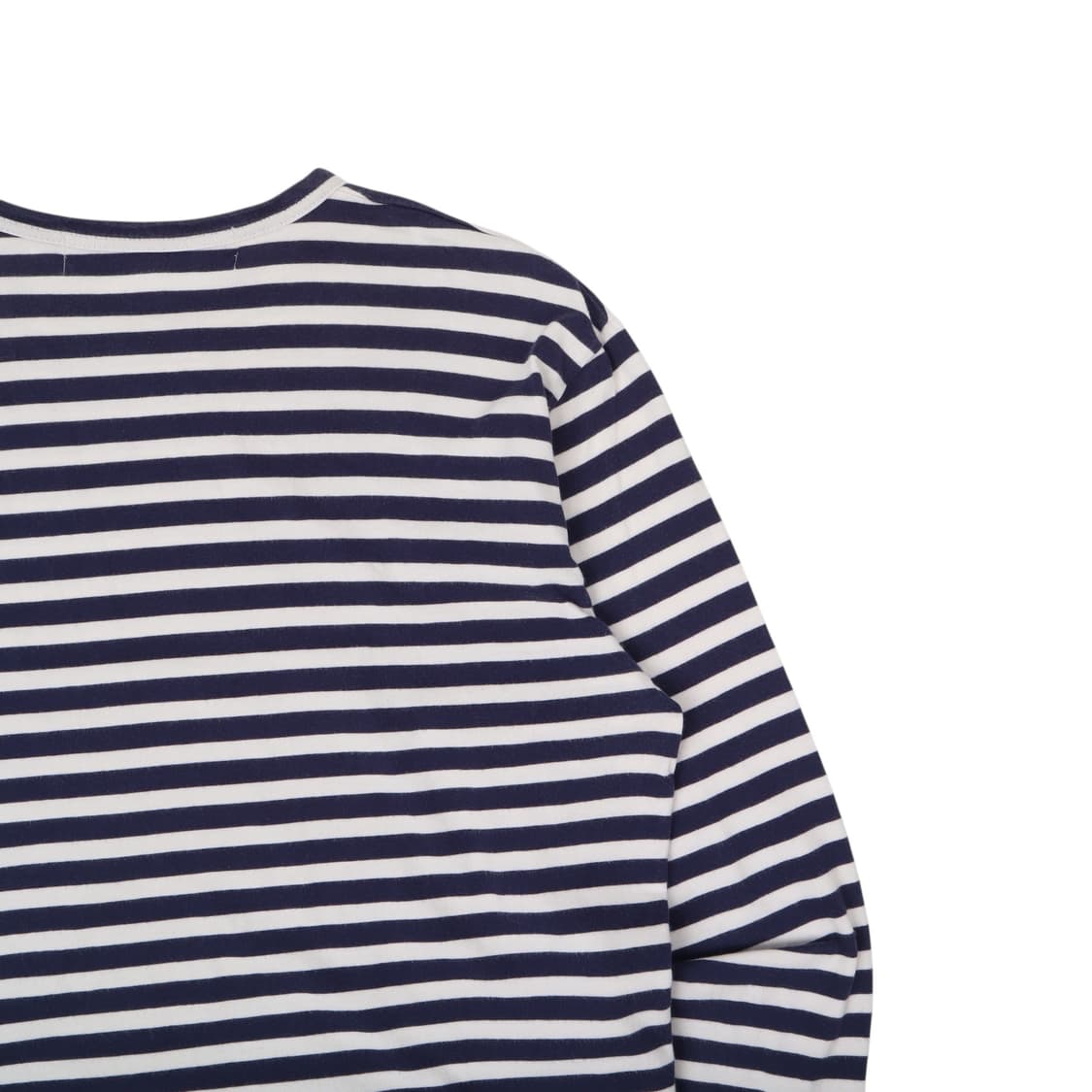 꼼데가르송 더블 하트 네이비 스트라이프 보더 롱슬리브 상품이미지6