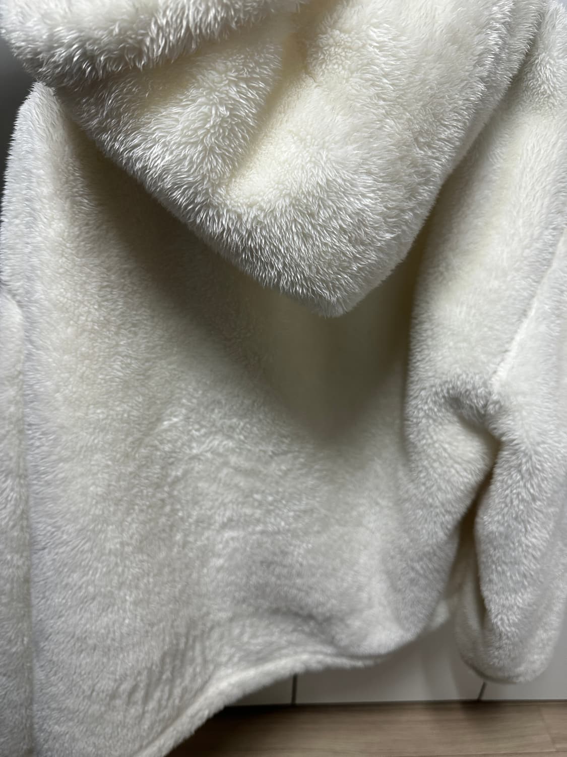 널디 후리스 크림색 상품이미지2