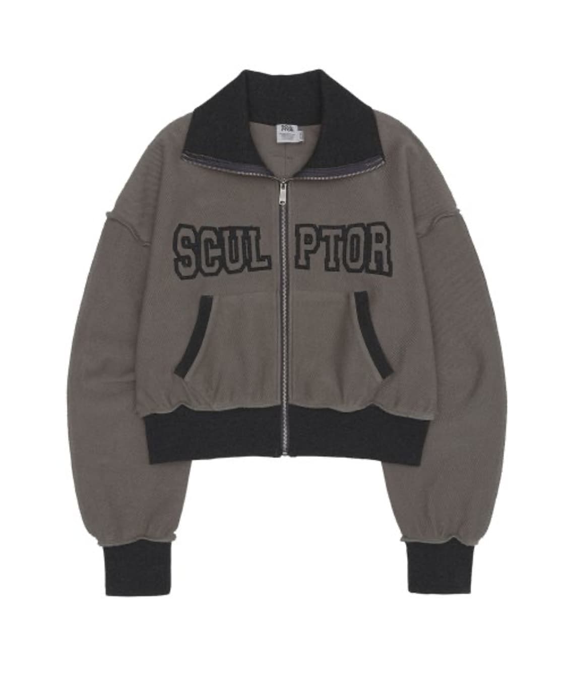 스컬프터 인사이드 아웃 집업 애쉬 리버스 상품이미지1