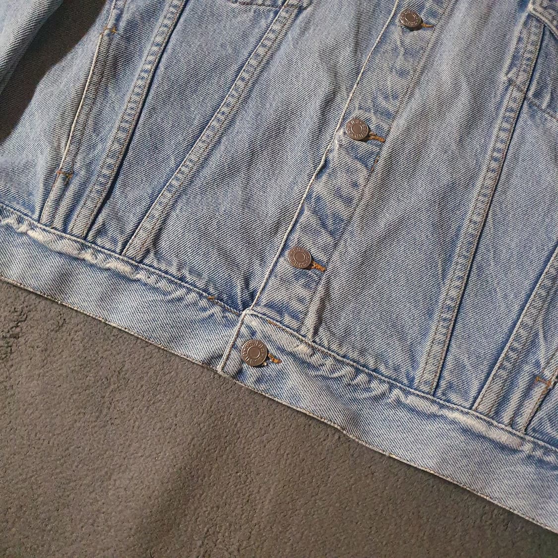 90s GUESS USA 게스 데님 트러커 자켓 M 상품이미지6