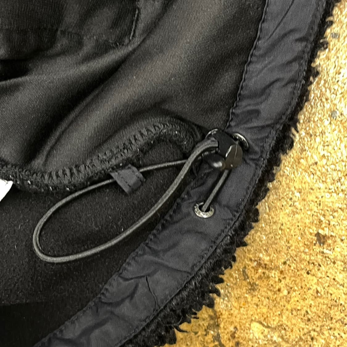 [정품/160] 노스페이스 키즈 후드 플리스 블랙 b15 상품이미지5