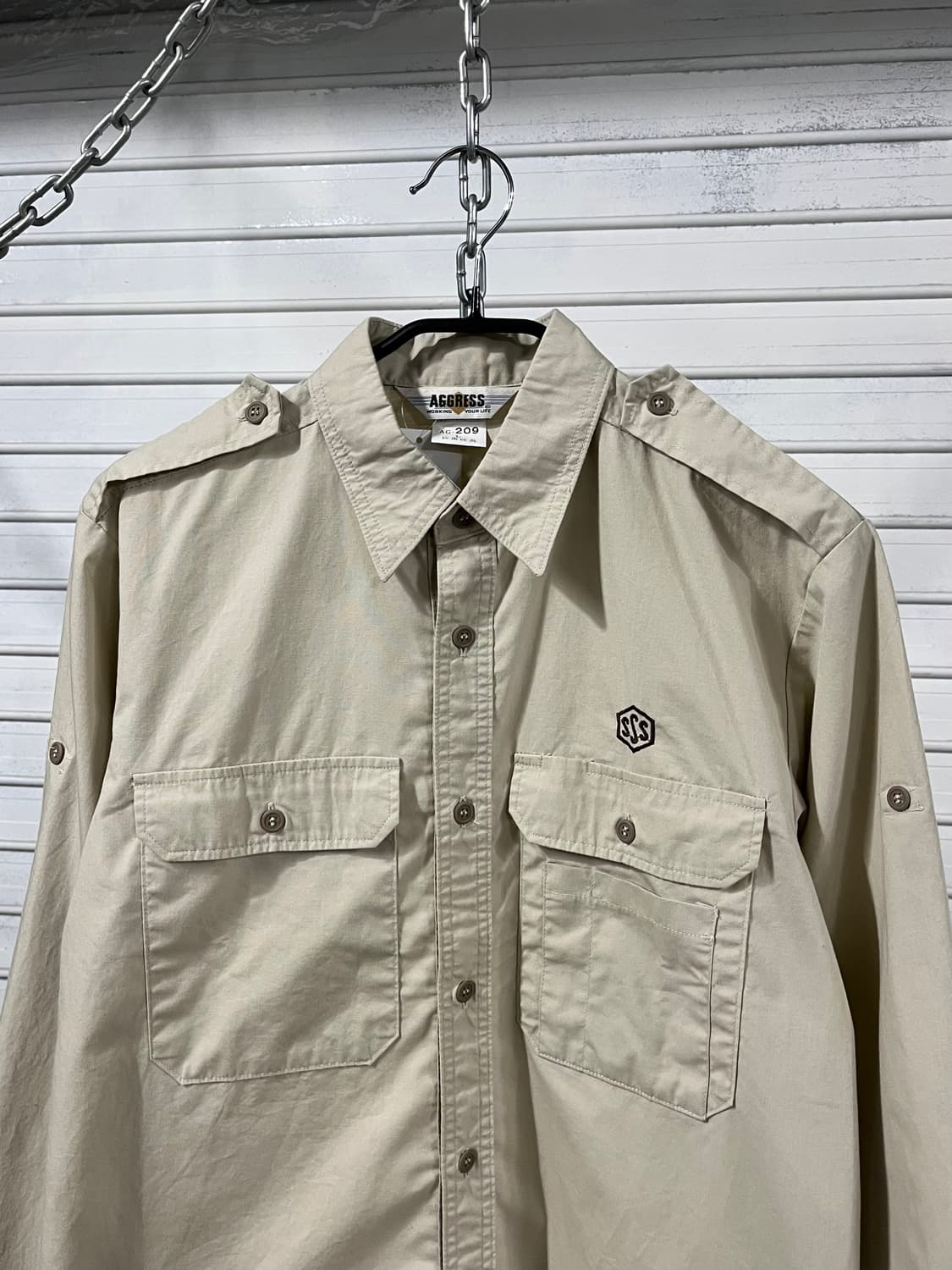 Aggress military shirt 상품이미지4