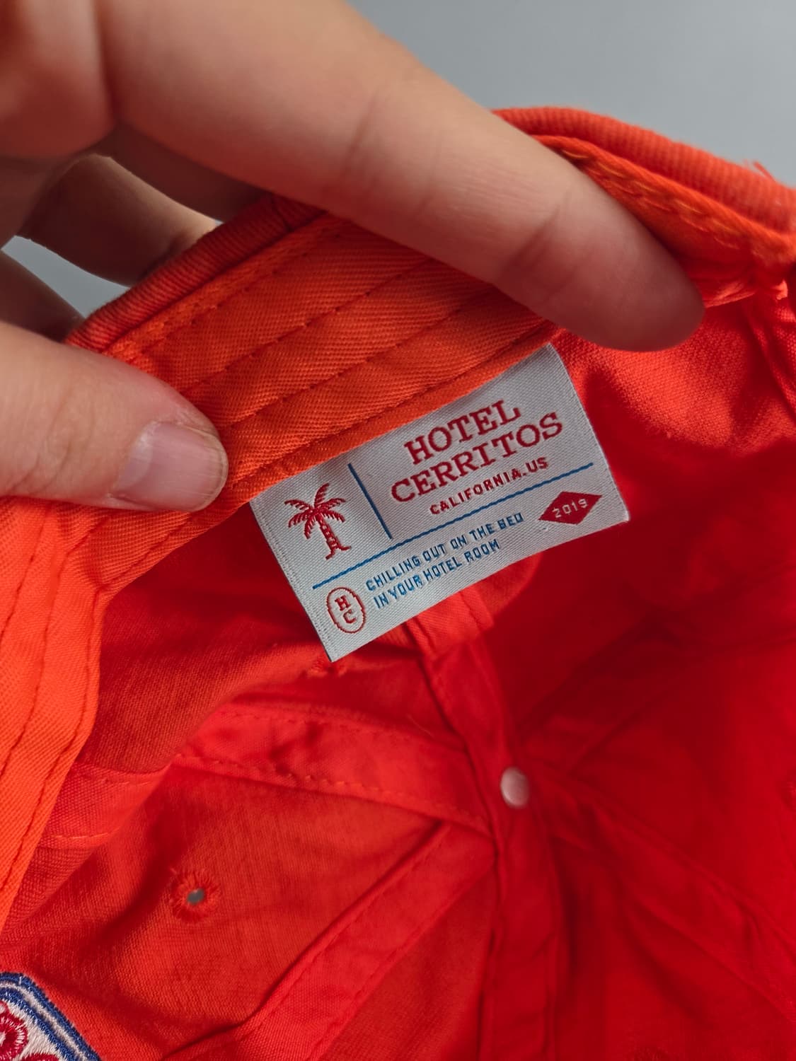 [무료배송]호텔세리토스 캔디 볼캡 오렌지 모자 상품이미지6