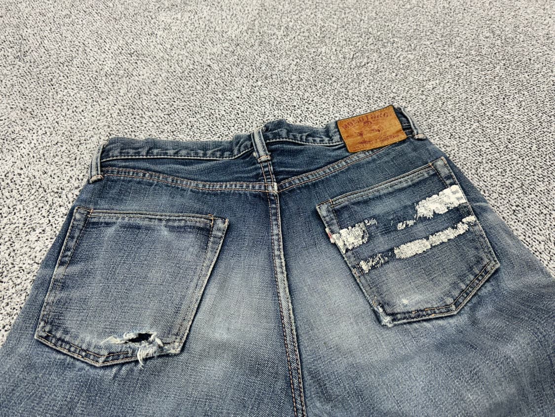 모모타로진 핑크 셀비지 데님 상품이미지6