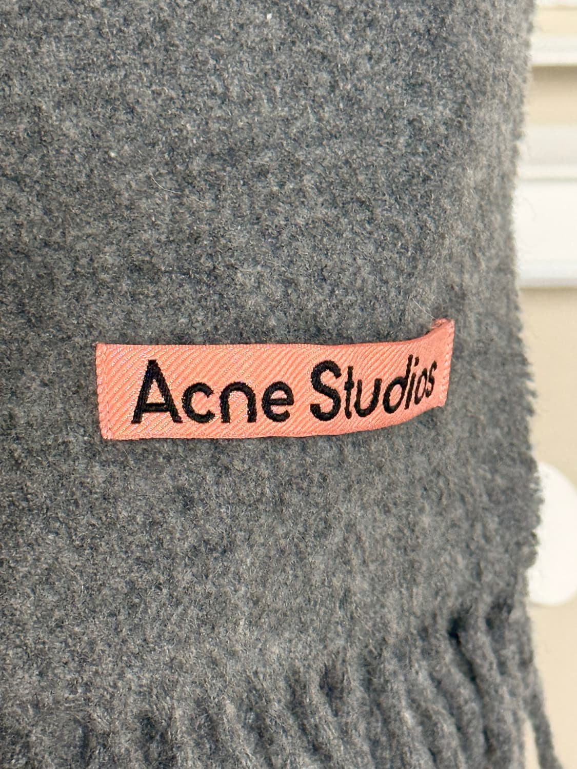 아크네 스튜디오 머플러 그레이 200x45 상품이미지1