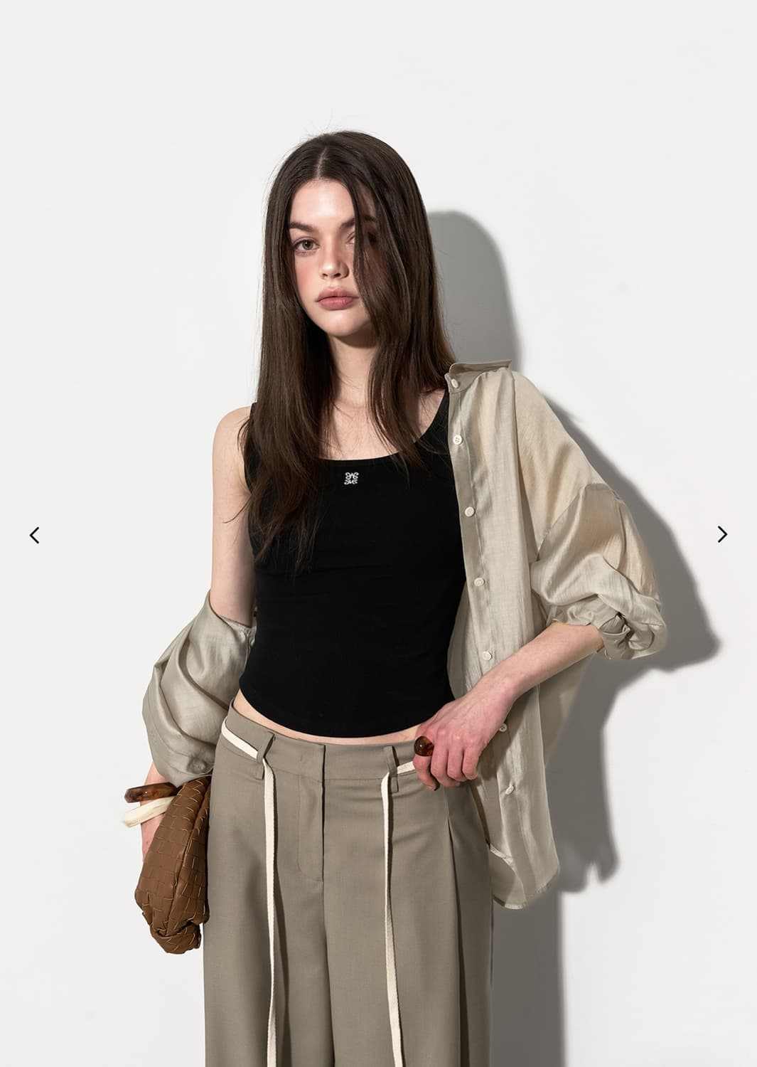 문트 로고 리브드 슬리브리스 - 블랙 상품이미지3