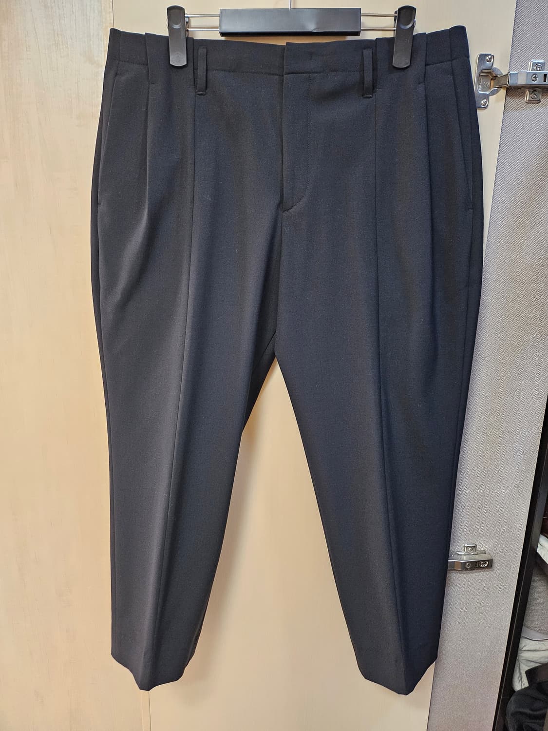 우영미 블랙 남성 바지 52사이즈 상품이미지3