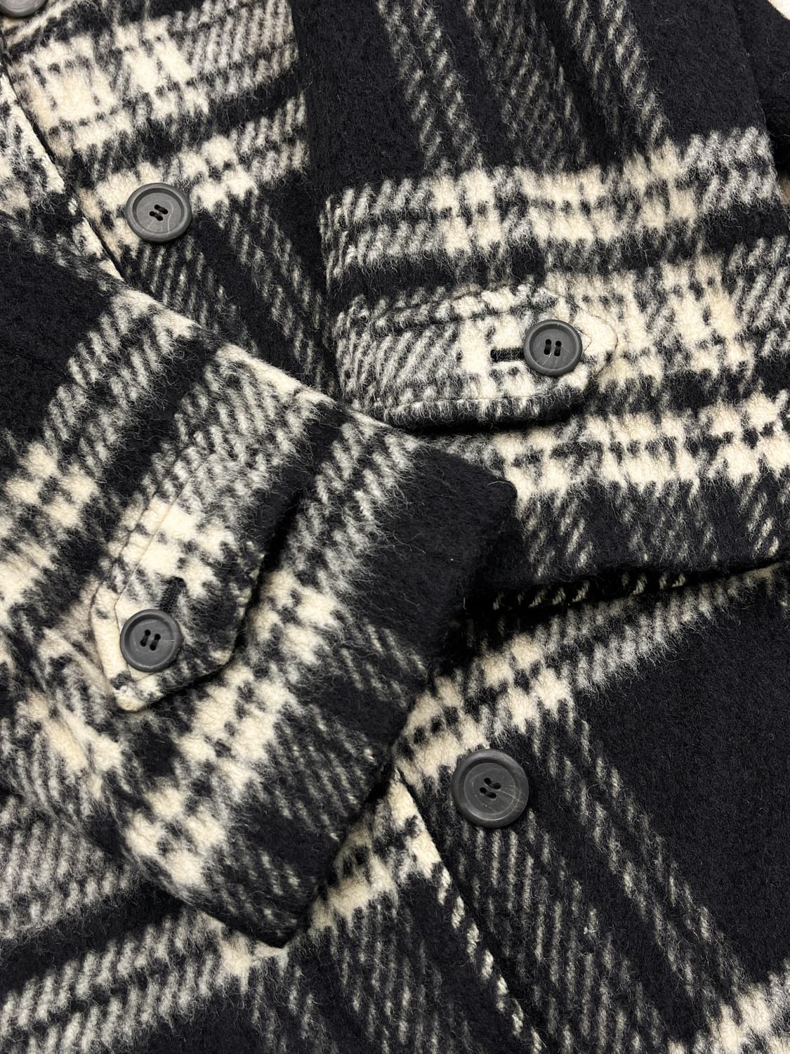 The Scotch House 90's 런던 체크 울 코트 상품이미지4