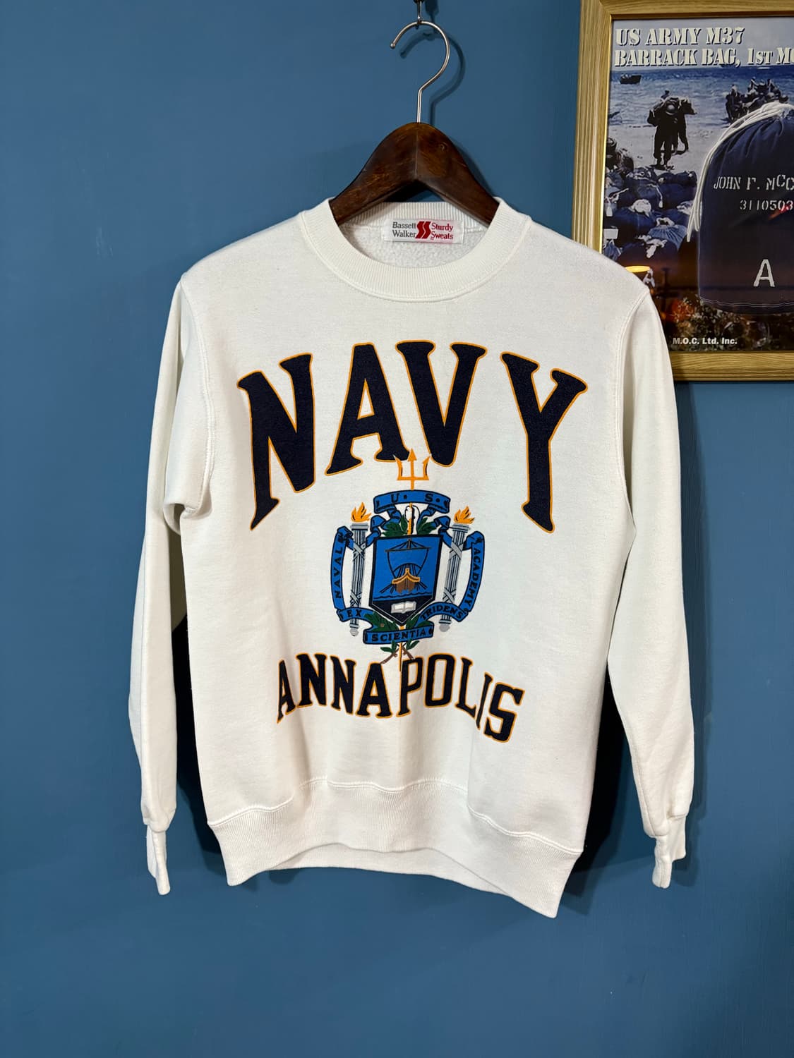 80‘s Bassett walker U.S Naval Academy  상품이미지1