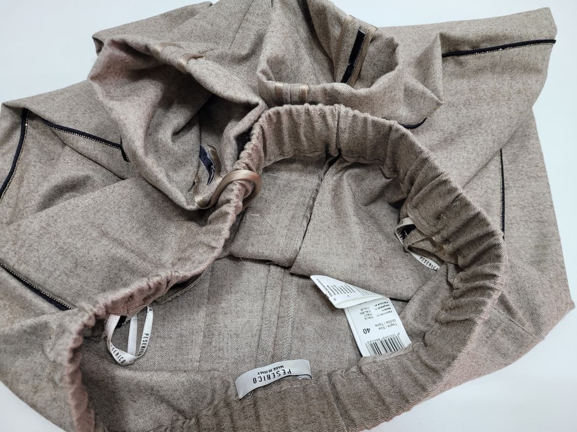 PESERICO 페세리코 울 실크 밴딩 팬츠 / 여 64-90  상품이미지7