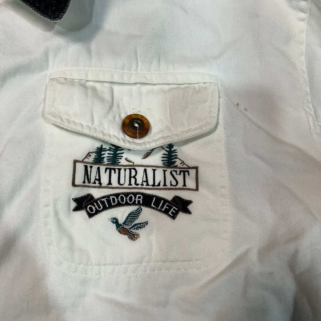 [L] 일본 빈티지 자수 패치 헌팅자켓 상품이미지3